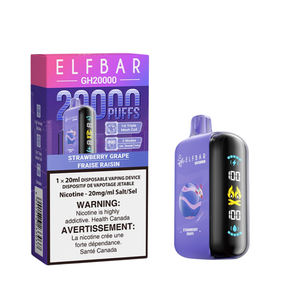 ELF BAR 20K - STRAWBERRY GRAPE