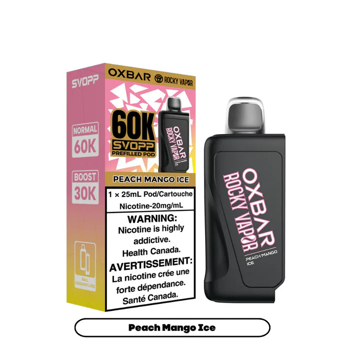 OXBAR 60K - PEACH MANGO ICE