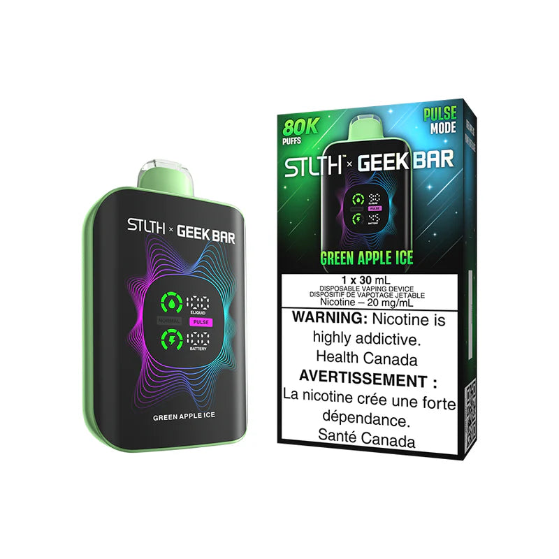 STLTH x GeekBar 80K - GREEN APPLE ICE