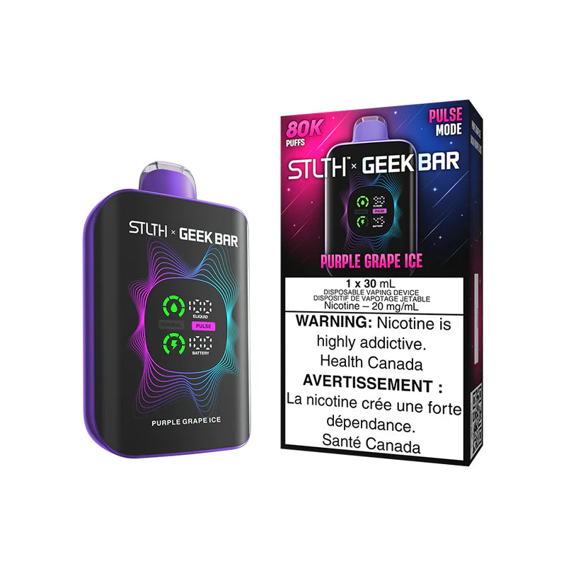STLTH x GeekBar 80K - PURPLE GRAPE ICE