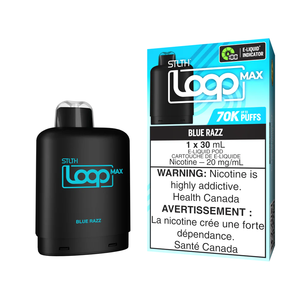 STLTH LOOP 70K POD - BLUE RAZZ