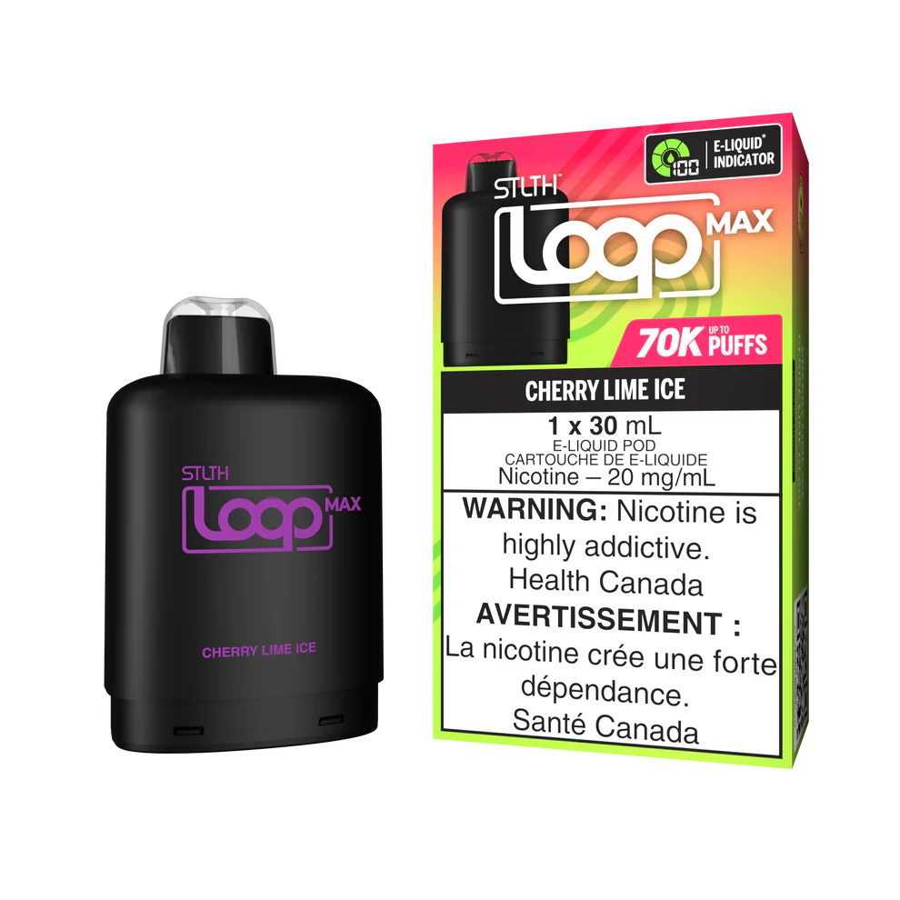 STLTH LOOP 70K POD - CHERRY LIME ICE