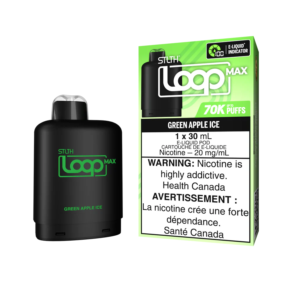 STLTH LOOP 70K POD - GREEN APPLE ICE