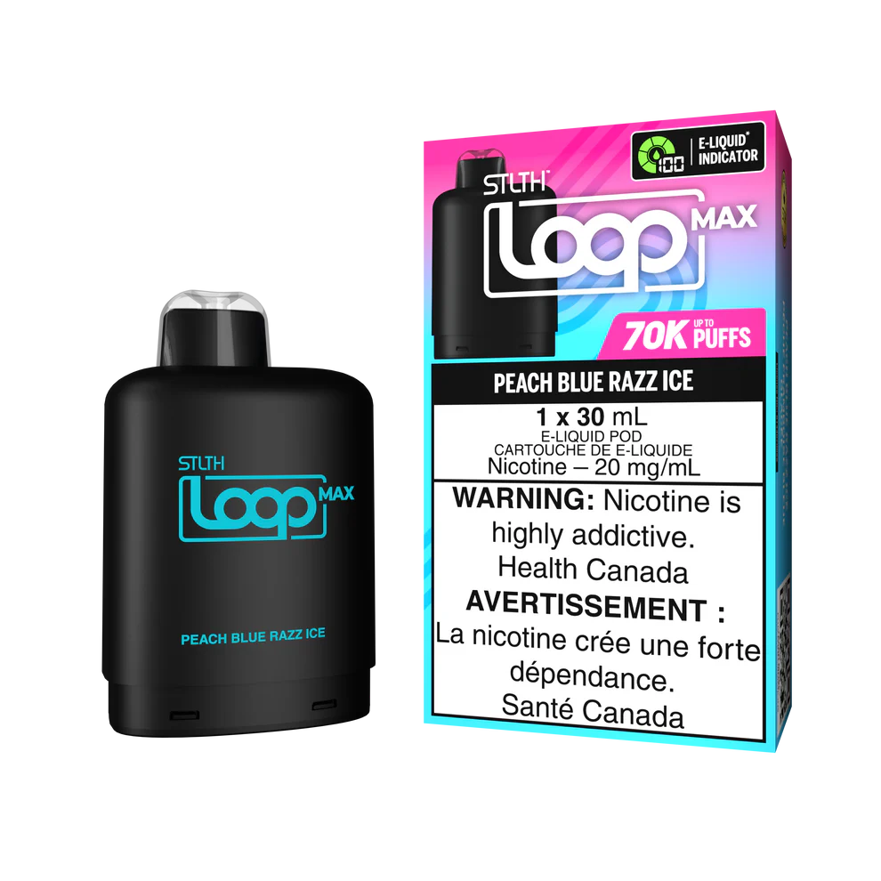 STLTH LOOP 70K POD - PEACH BLUE RAZZ ICE