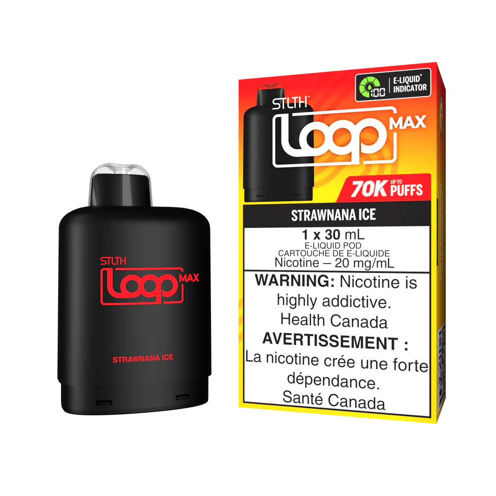 STLTH LOOP 70K POD - STRAWNANA ICE