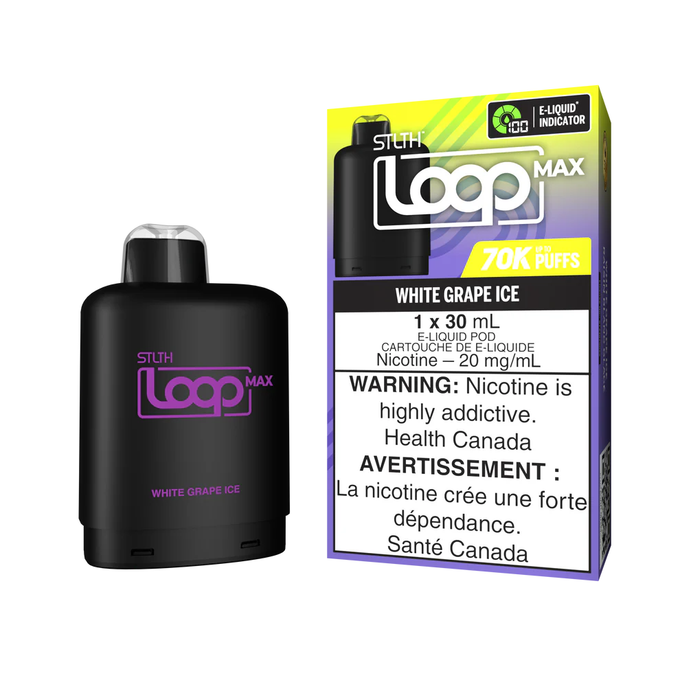 STLTH LOOP 70K POD - WHITE GRAPE ICE