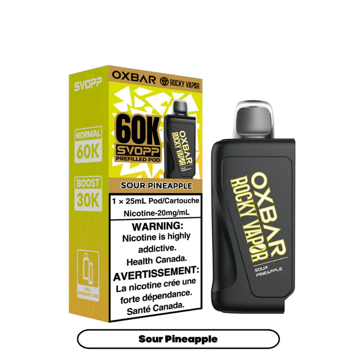 OXBAR 60K - SOUR PINEAPPLE