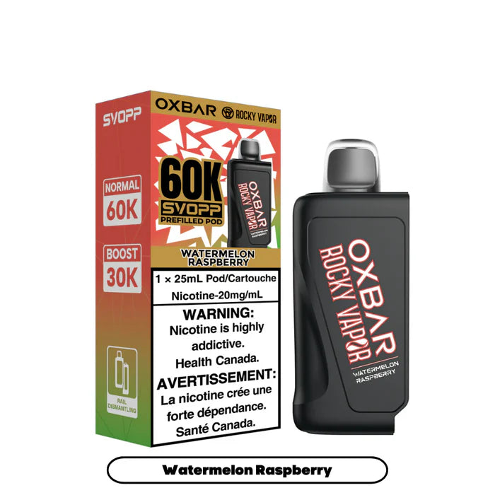 OXBAR60K - WATERMELON RASBERRY