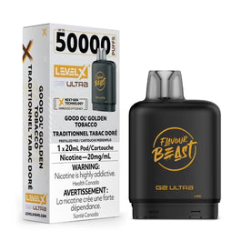 FLAVOUR BEAST G2 ULTRA POD 50K - GOOD OL'GOLDEN TOBACCO