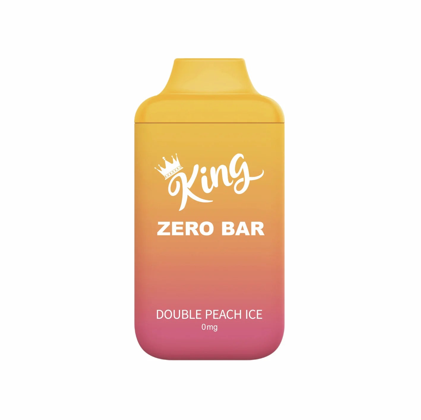 KING ZERO BAR - DOUBLE PEACH ICE