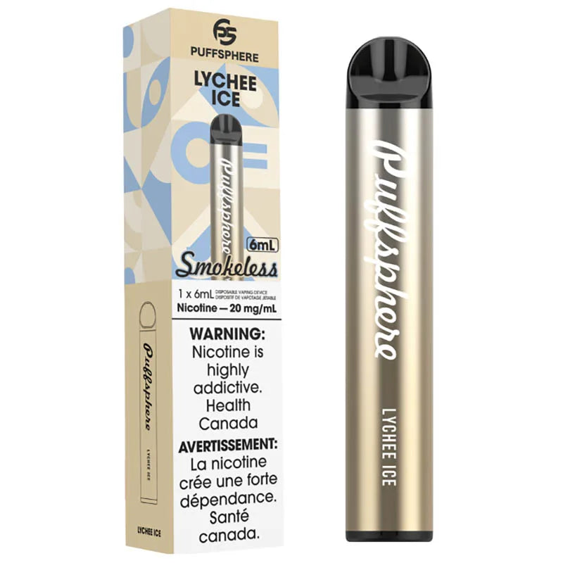PUFFSPHERE SMOKELESS - LYCHEE ICE