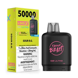 FLAVOUR BEAST G2 ULTRA POD 50K - SOUR B.G ICE