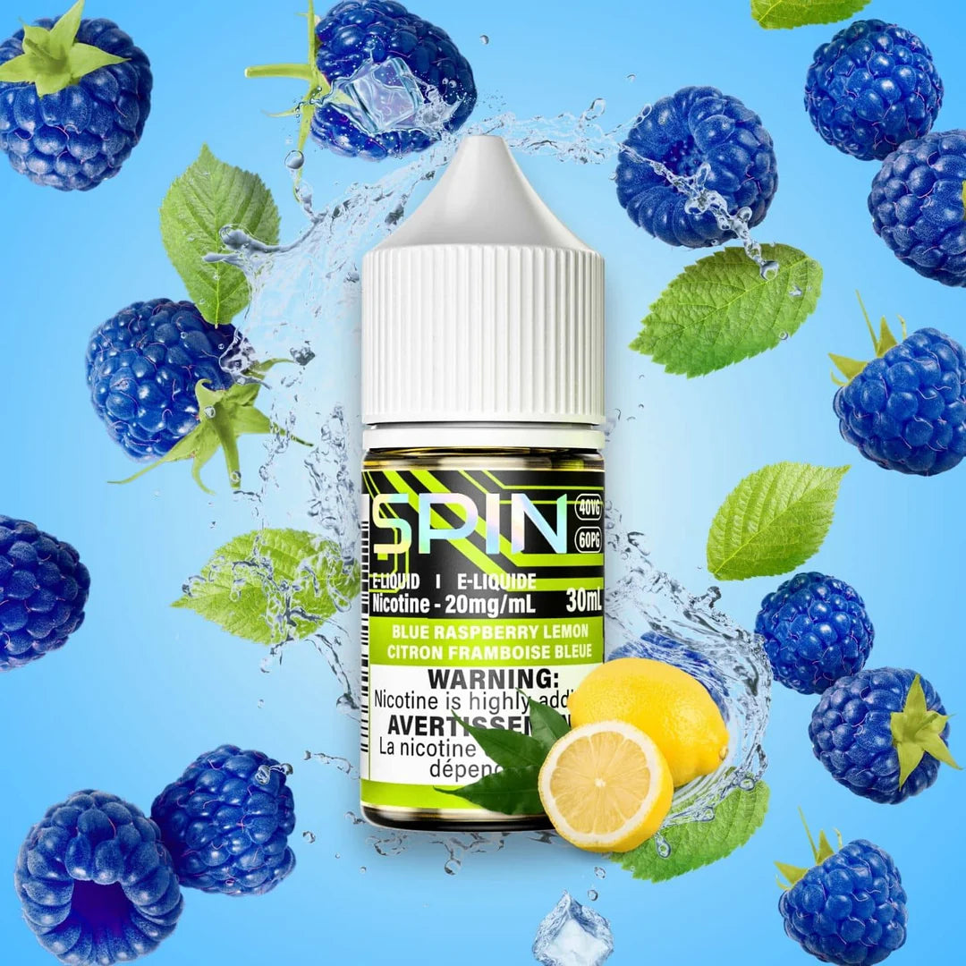 SPIN E-LIQUID - BLUE RASBERRY LEMON