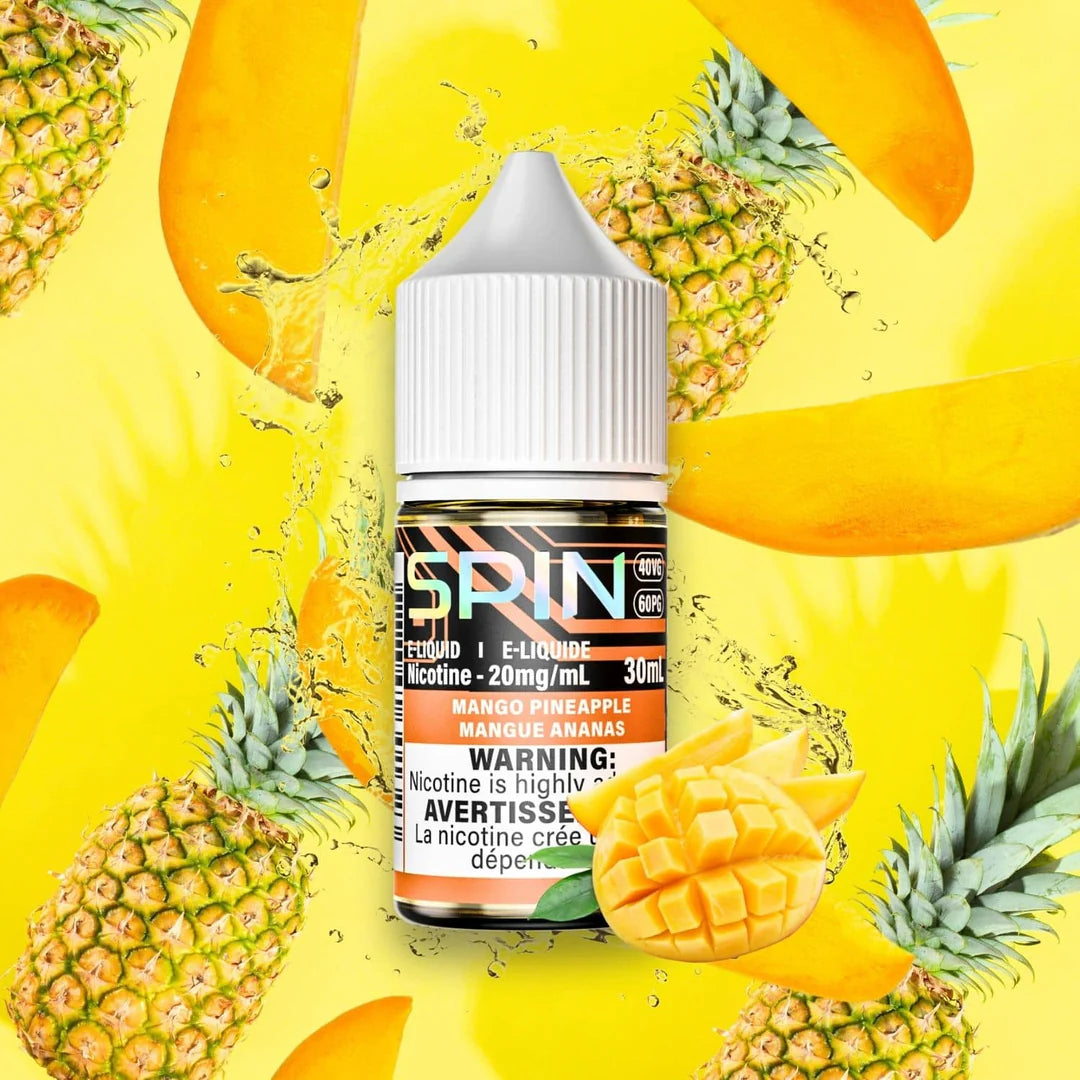 SPIN  E-LIQUID - MANGO PINEAPPLE