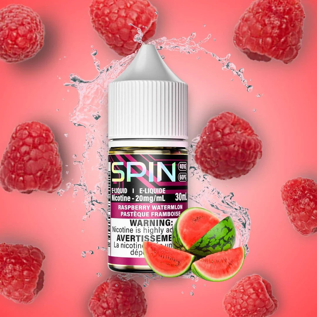 SPIN E-LIQUID - RASBERRY WATERMELON