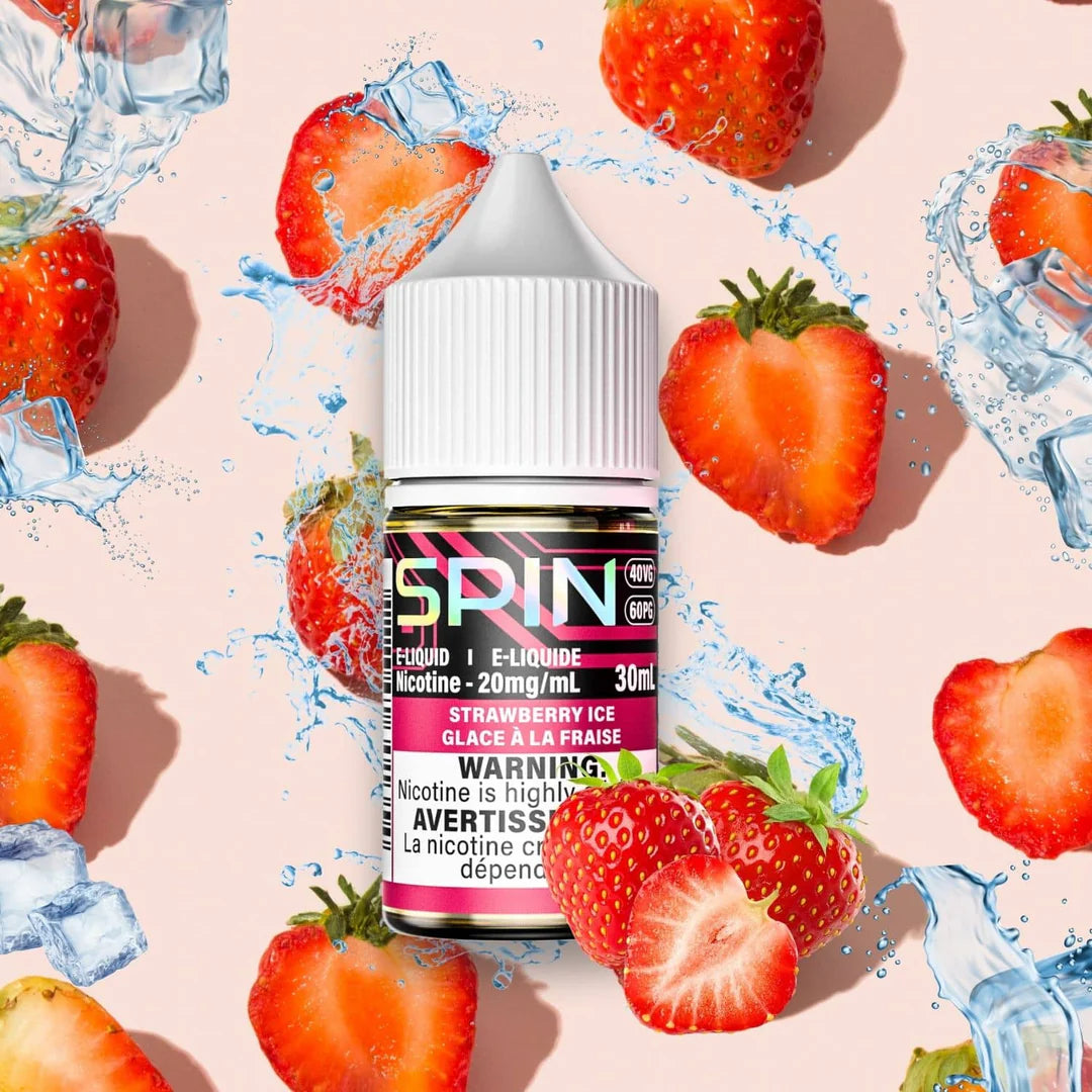 SPIN E-LIQUID - STRAWBERRY ICE