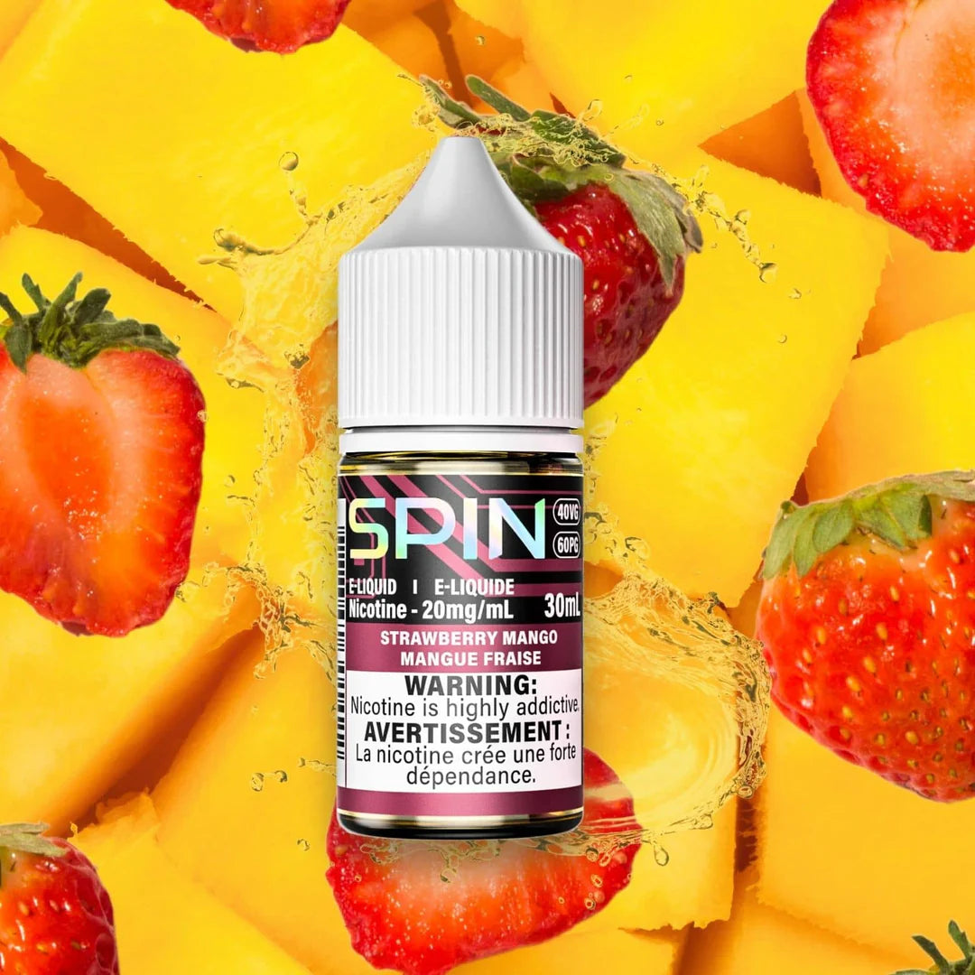 SPIN E-LIQUID - STRAWBERRY MANGO
