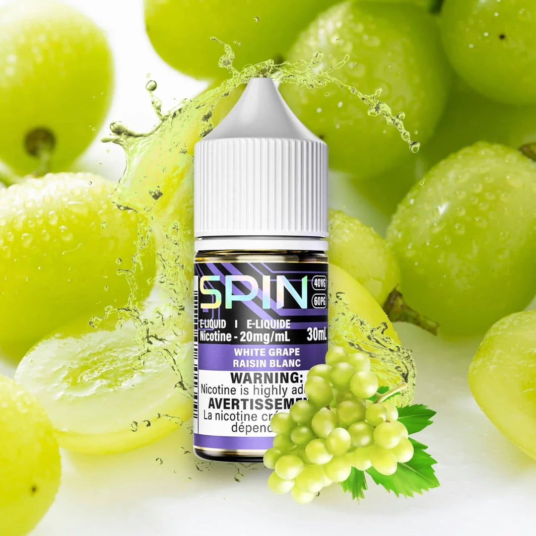 SPIN E-LIQUID - WHITE GRAPE